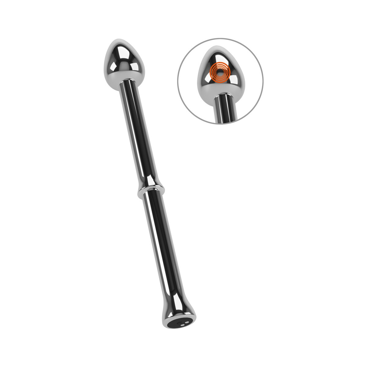 Vibrierender Prostata-Stimulator: Melkstab aus Metall