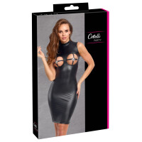 Kleid von Cottelli PARTY im edlen schwarzen Mattlook