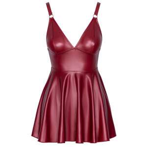 Träger-Minikleid von Cottelli PARTY im edlen Mattlook - ROT