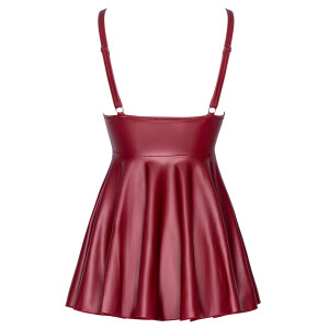 Träger-Minikleid von Cottelli PARTY im edlen Mattlook - ROT
