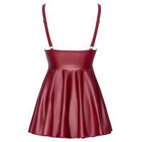 Träger-Minikleid von Cottelli PARTY im edlen Mattlook - ROT
