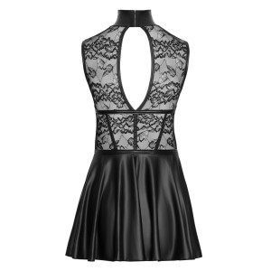 Cottelli PARTY Minikleid Busenfrei - Spitzen-Top & Rock im Mattlook