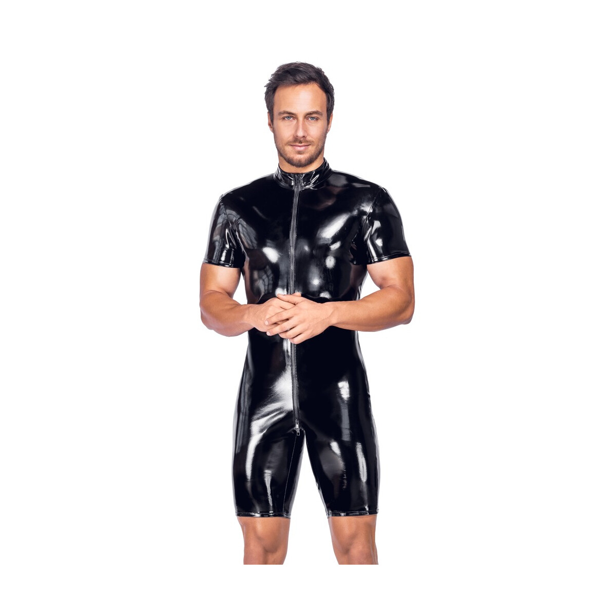 Kurzoverall aus Lack - Black Level