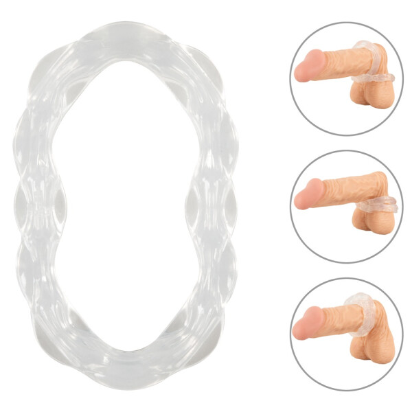 beau coeur Parinor Silicone Cock & Ball Ring