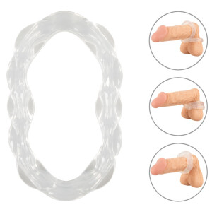 beau coeur Parinor Silicone Cock & Ball Ring