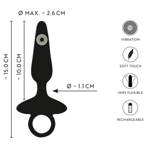 ANOS Flexible Butt Plug Vibrations