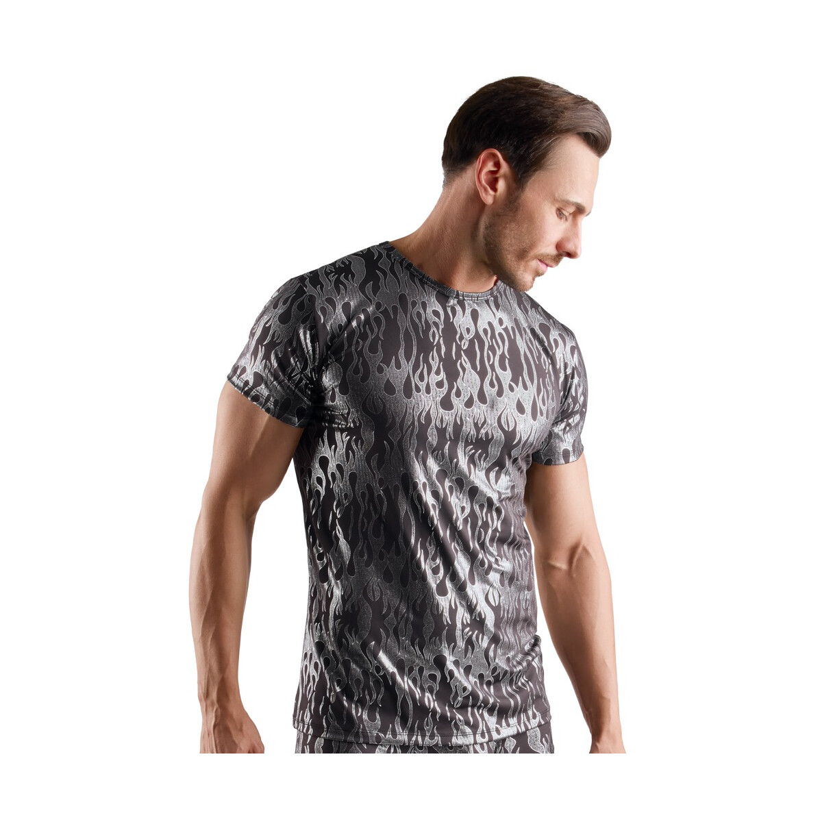 Betonendes Kurzarm-Shirt