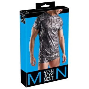 Kurzarm-Shirt im Mystic-Metallic-Design - Svenjoyment