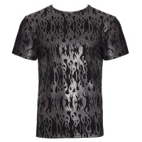 Kurzarm-Shirt im Mystic-Metallic-Design - Svenjoyment