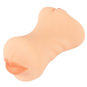 Nature Skin Mund-, Vagina- und Arsch »Masturbator«