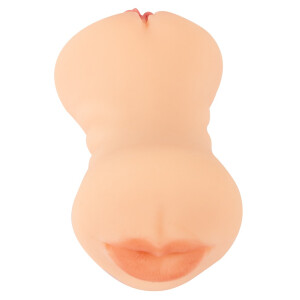 Nature Skin Mund-, Vagina- und Arsch »Masturbator«
