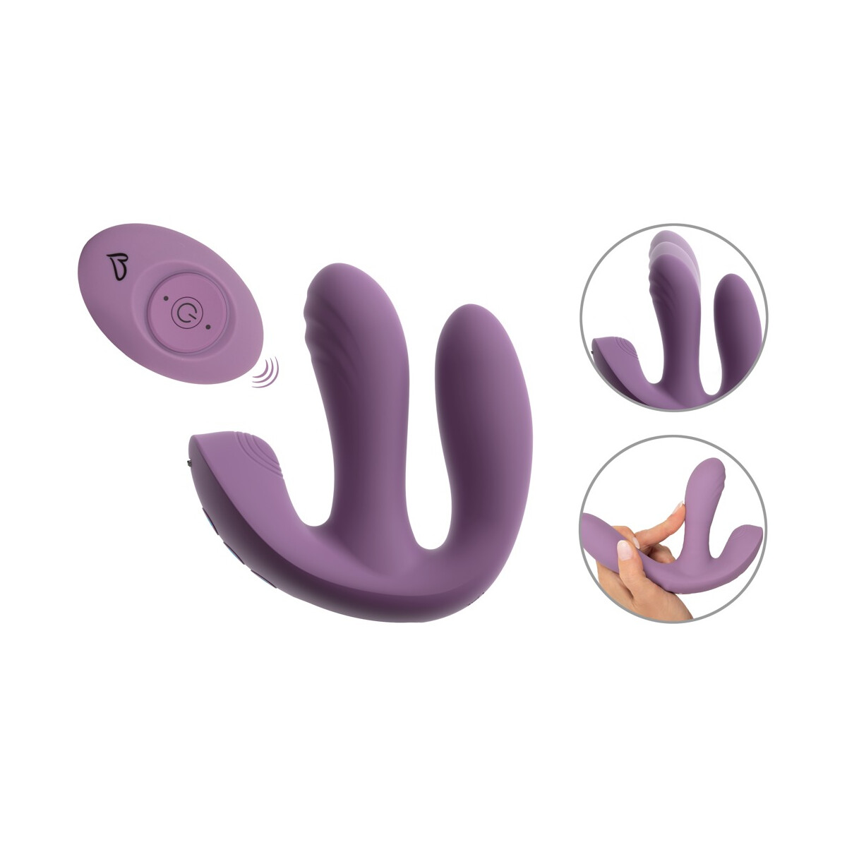 beau coeur MIREVA RC Dreifach- Freihändiger Vibrator