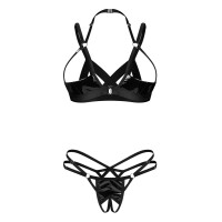 Obsessive Hebe BH+String - Schwarz