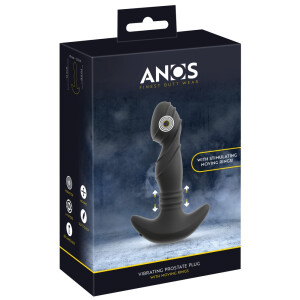 ANOS- Vibrierender Prostata-Plug mit beweglichen Ringen