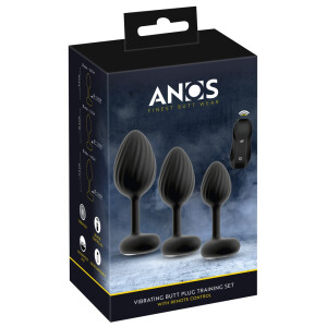 ANOS RC Butt Plug Set mit Vibration