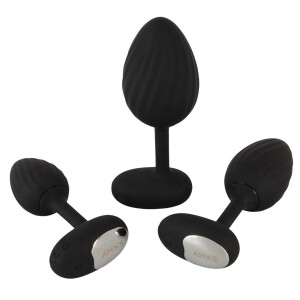 ANOS RC Butt Plug Set mit Vibration