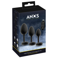 ANOS RC Butt Plug Set mit Vibration