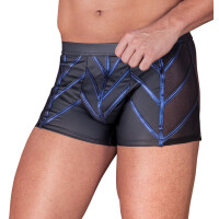 Pants von NEK  mit streifen im Blauen Metallic-Mattlook