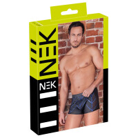 Pants von NEK  mit streifen im Blauen Metallic-Mattlook