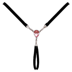 Rosa Glamour – Luxuriöser Schmuckstring ouvert