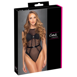Riobody im feinen Material-Mix - Schwarz