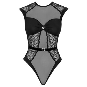 Riobody im feinen Material-Mix - Schwarz