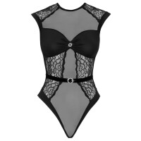 Riobody im feinen Material-Mix - Schwarz