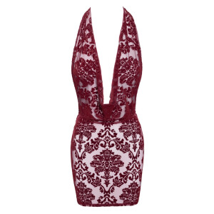 Noir Kleid Kink Royal - Transparent - ROT