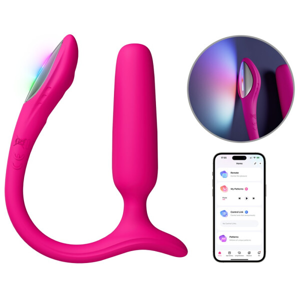 Lovense Lush Anal – App-gesteuerter Vibro-Analplug mit LED
