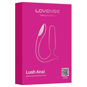 Lovense Lush Anal – App-gesteuerter Vibro-Analplug mit LED