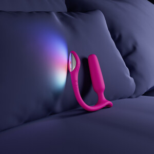 Lovense Lush Anal – App-gesteuerter Vibro-Analplug mit LED