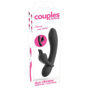Couples Choice 3-in-1 Duo Vibrator & Penisring