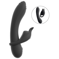 Couples Choice 3-in-1 Duo Vibrator & Penisring