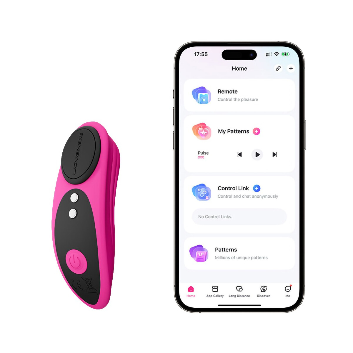 Lovense Ferri - App-gesteuerter Panty-Vibrator - Magnetbefes