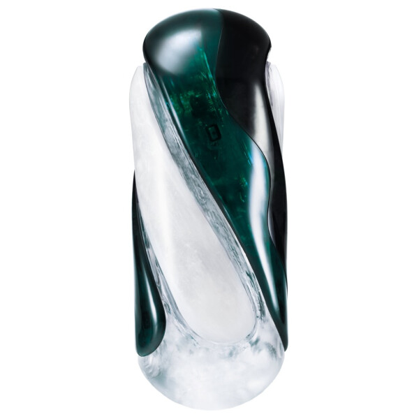 TENGA Flip 360 Masturbator - Spiral-Design - 360° Stimulation - Schwarz