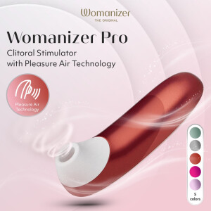 Womanizer Pro - Kompakter Pulsator - Pleasure Air Technologie - Wasserdicht