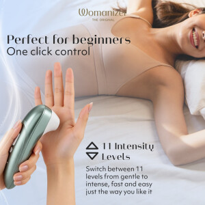 Womanizer Pro Türkis - Pleasure Air Pulsator - Wasserdicht