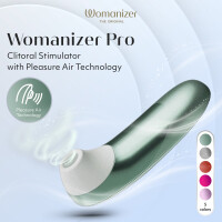 Womanizer Pro Türkis - Pleasure Air Pulsator - Wasserdicht