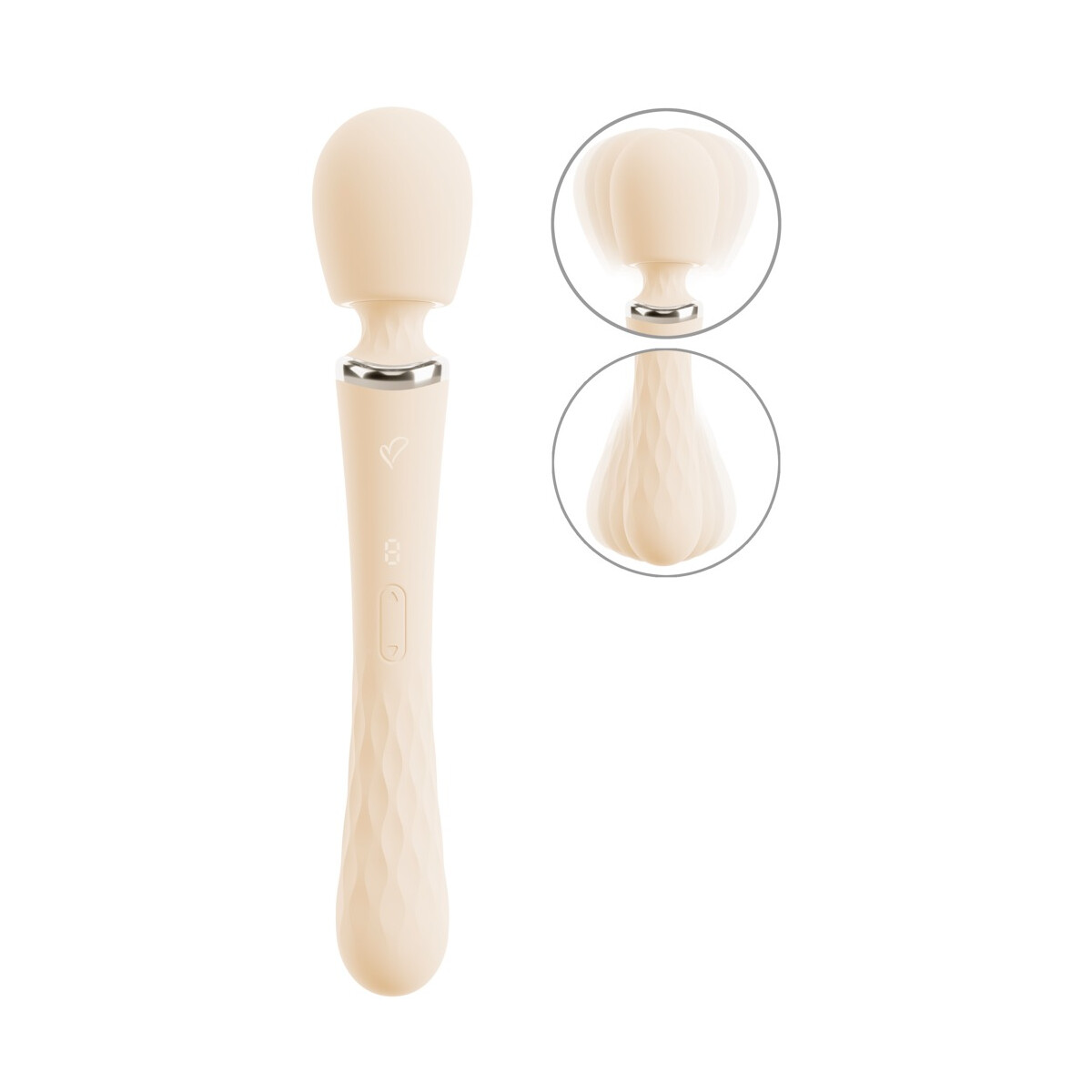 beau cœur TAVIRO - Big Wand Massager - Beidseitig nutz