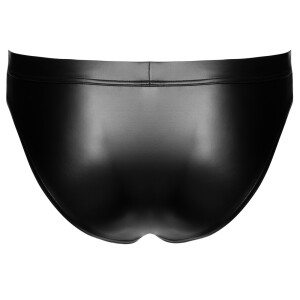 Svenjoyment Herren Slip - Wetlook - Netzeinsätze - Front-Reißverschluss