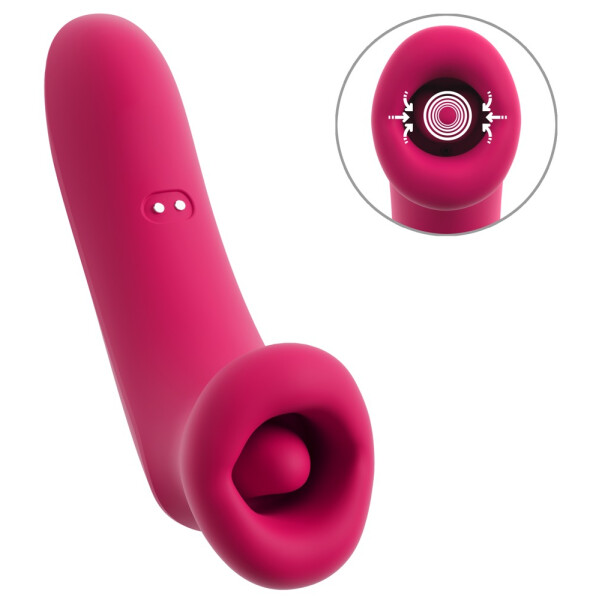 You2Toys Oral Fun Vibrator - Saugfunktion & Vibro-Zunge - Silikon