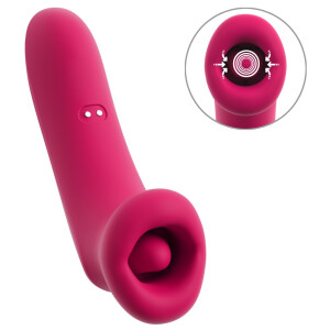 You2Toys Oral Fun Vibrator - Saugfunktion & Vibro-Zunge - Silikon