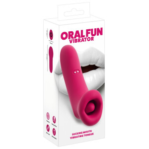 You2Toys Oral Fun Vibrator - Saugfunktion & Vibro-Zunge - Silikon