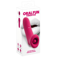 You2Toys Oral Fun Vibrator - Saugfunktion & Vibro-Zunge - Silikon