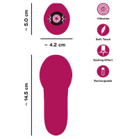 You2Toys Oral Fun Vibrator - Saugfunktion & Vibro-Zunge - Silikon