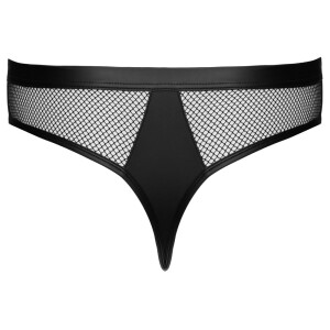 Svenjoyment Netz-Riostring - Wetlook-Details & Gold-Ringe - Schwarz