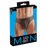 Svenjoyment Netz-Riostring - Wetlook-Details & Gold-Ringe - Schwarz