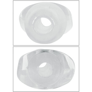 ANOS Tunnel-Plug - Hohler Analplug - Transparent - Stimulation & Einlauf