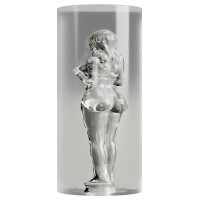 STROKER Masturbator Female Shaped Tunnel - Transparent - 3D-Struktur