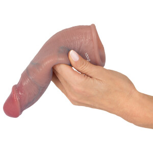 Realistixxx RealSleeve Extension - Penishülle mit Hodenring - 6,5 cm Verlängerung